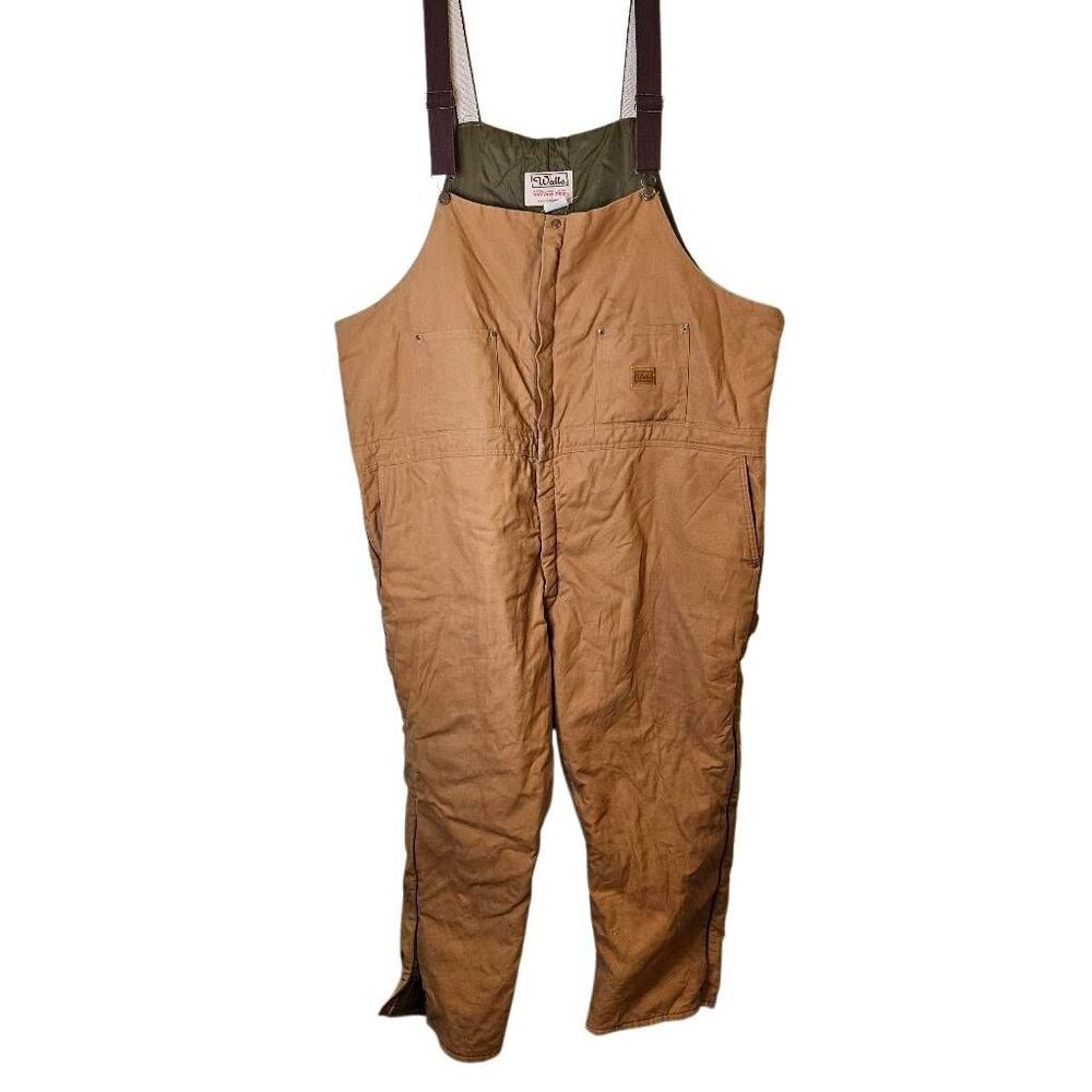 Vtg Walls Blizzard Pruf insulated work wear overalls. 6X